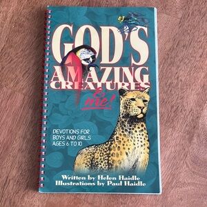 God's Amazing Creatures & Me! Devotional Book